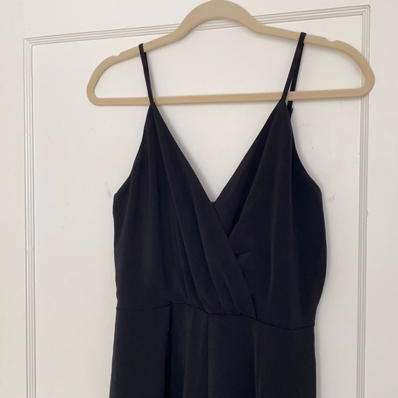 WAYF Black Slit Leg Jumpsuit NWTs - Picture 4 of 5